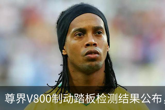 尊界V800制动踏板检测结果公布，符合标准并无损坏